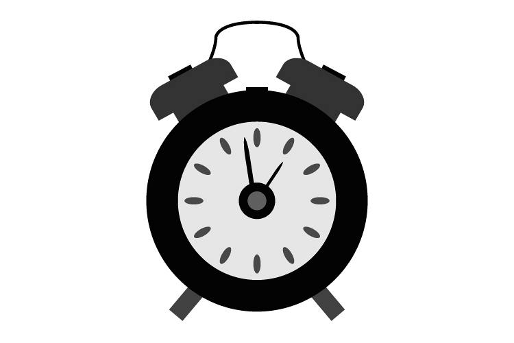 Alarm clock icon example image 1
