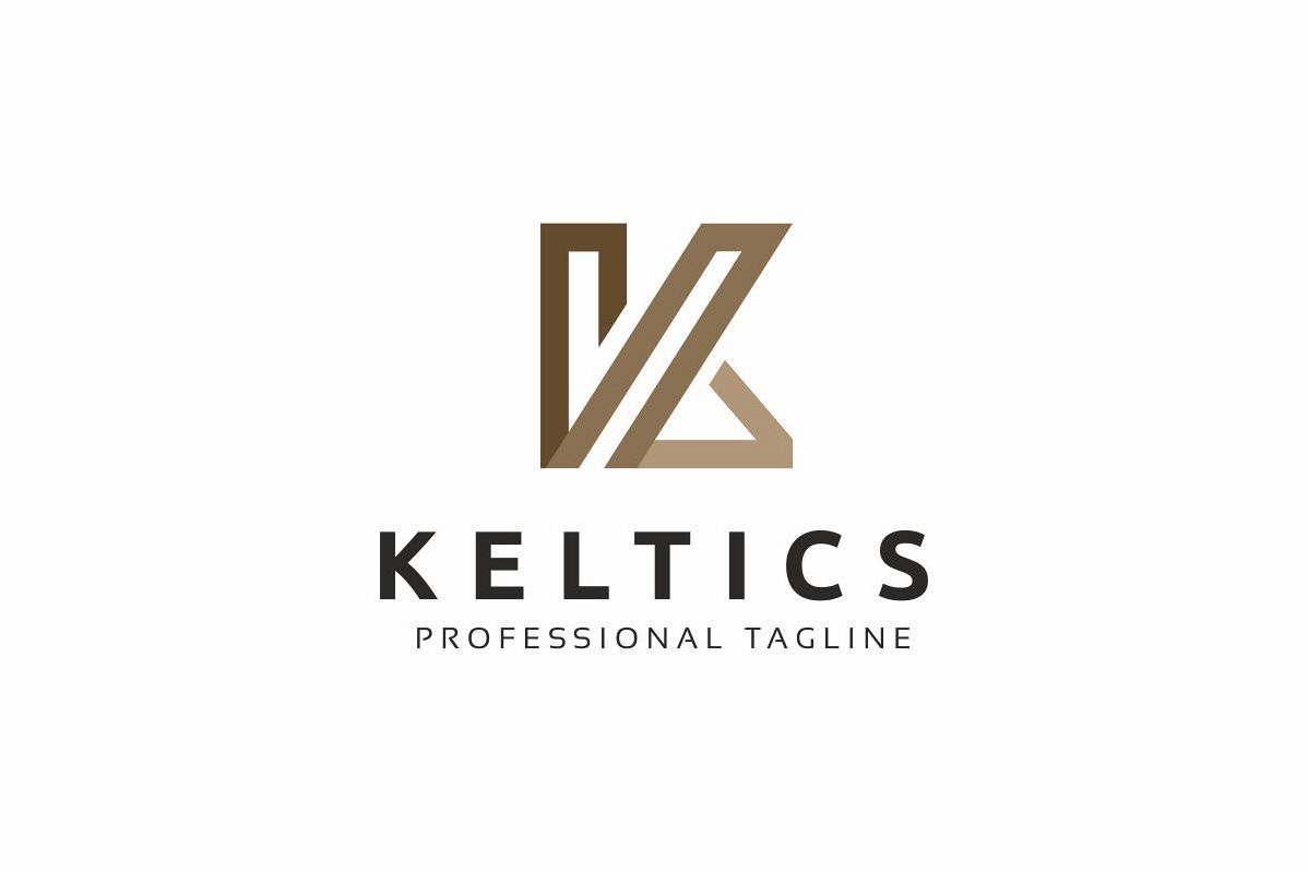 K Logo Monogram Letter example image 1