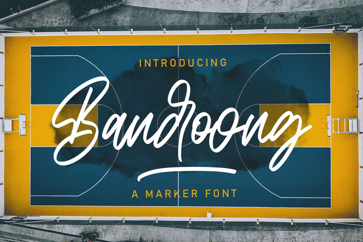 Bandoong | Modern Script Font example image 1