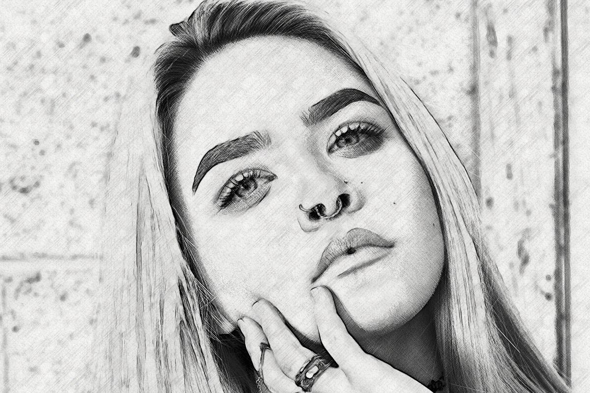 Pencil Drawing example image 1