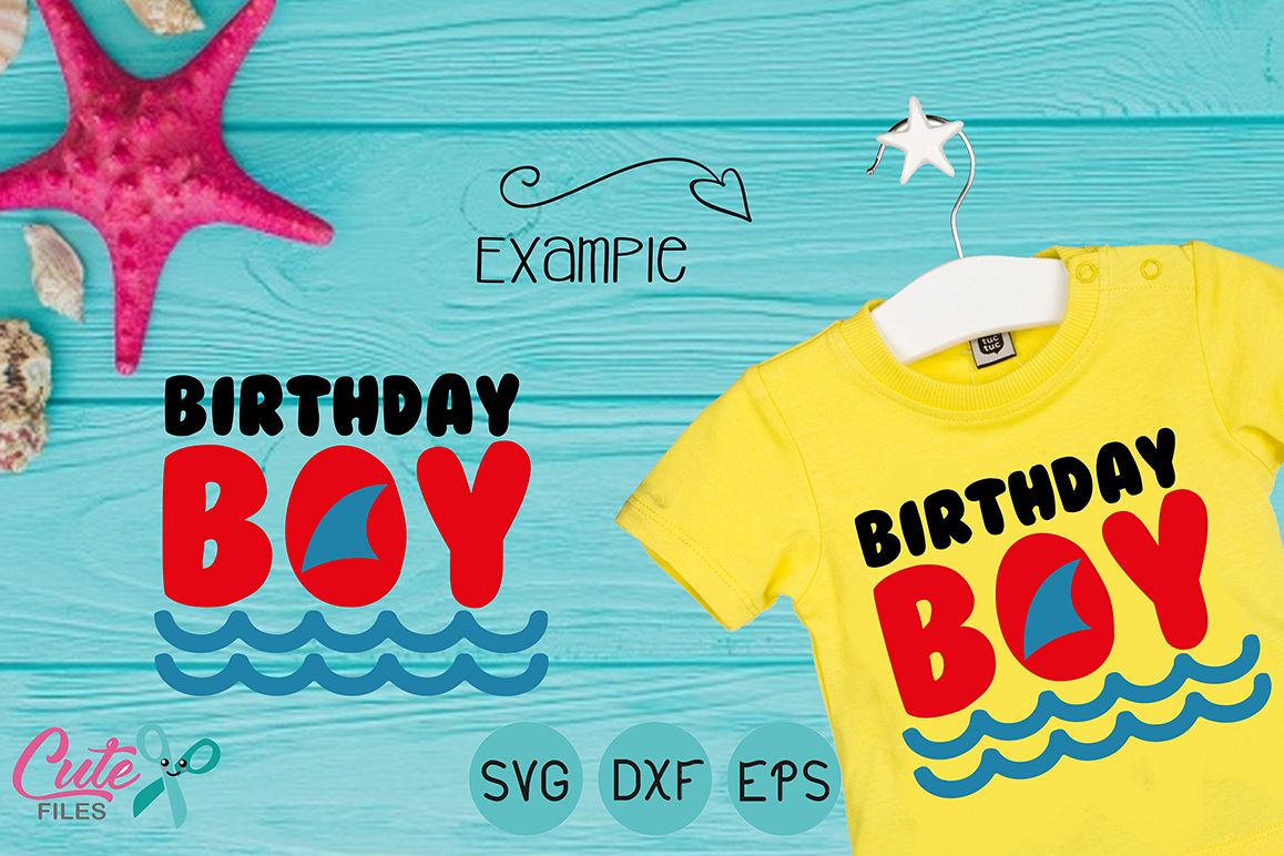 Free Free 168 Birthday Boy Shark Svg SVG PNG EPS DXF File
