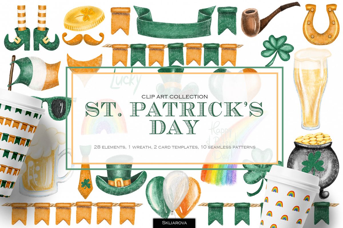 St. Patrick's Day clipart example image 1