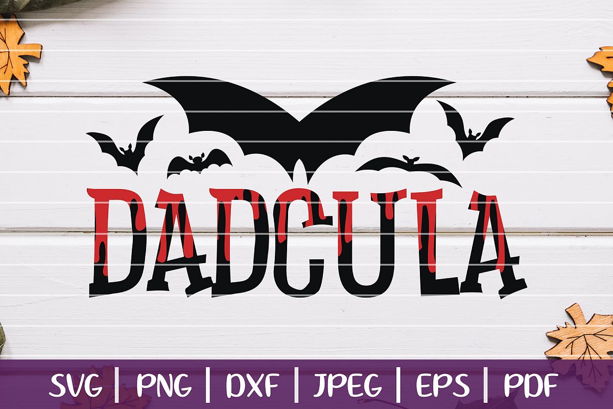 DadCula SVG, Halloween Cut Files for Dad, Cricut & More example image 1