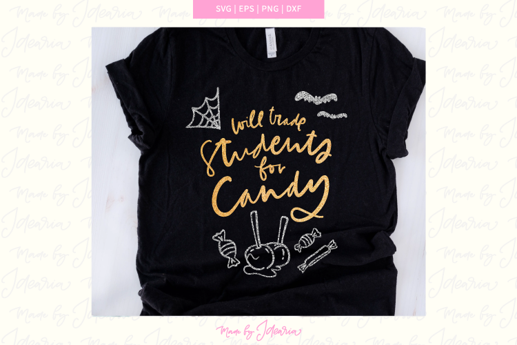 Teacher halloween svg, halloween svg, teacher svg, funny tee example image 1