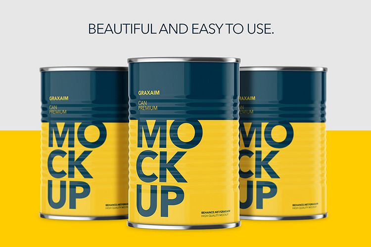 Can With Pull Tap - Front Angle example image 1