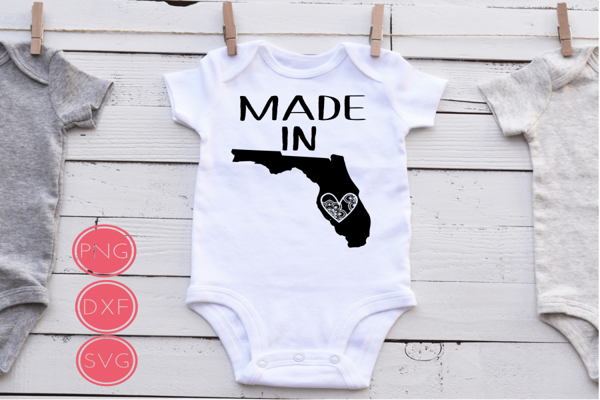 Made in Florida State SVG example image 1