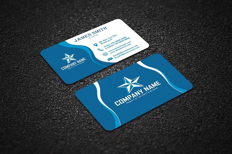Modern Business Card example image 1