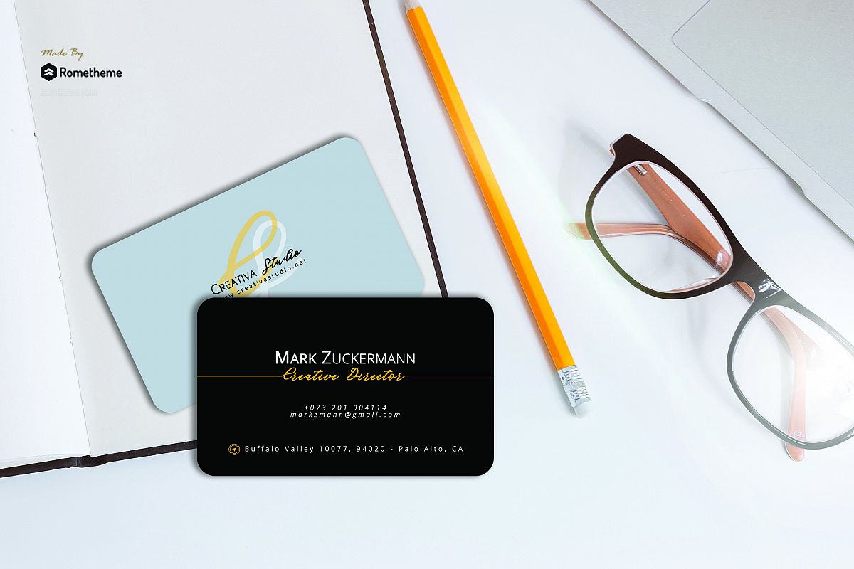Business Card vol. 21 example image 1