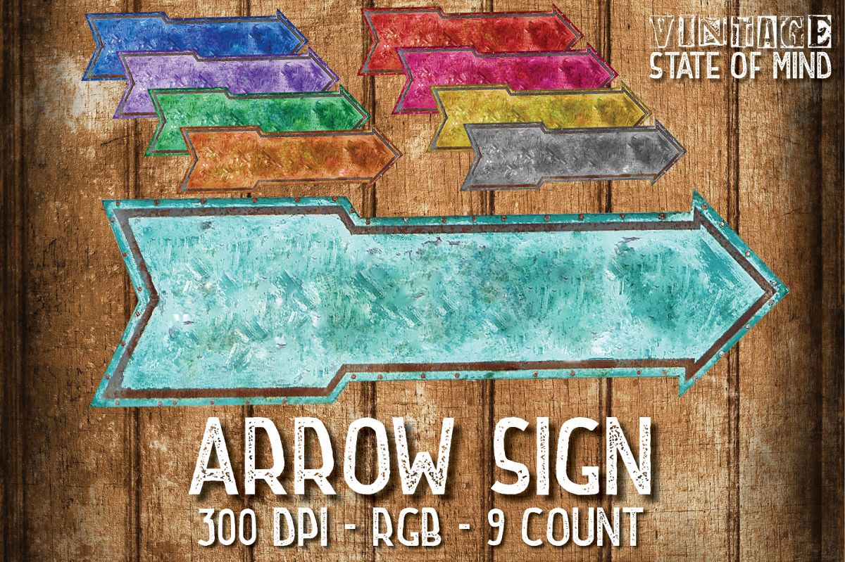 Vintage Arrows Sublimation Graphics example image 1