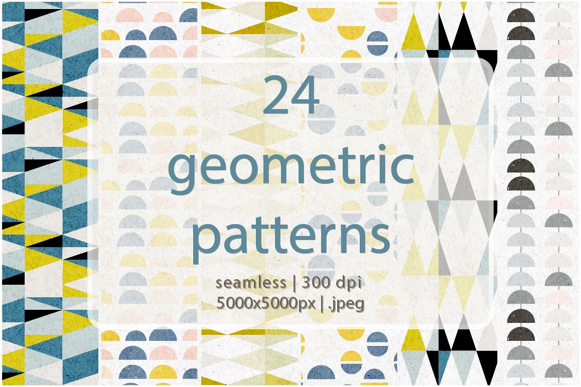 24 geometric patterns example image 1