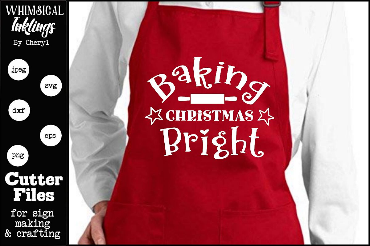 Baking Christmas Bright SVG example image 1
