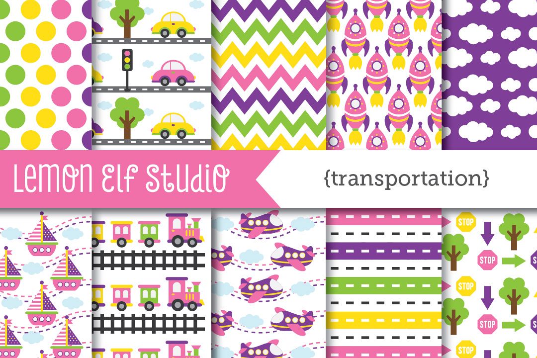 Transportation-Digital Paper (LES.DP01B) example image 1