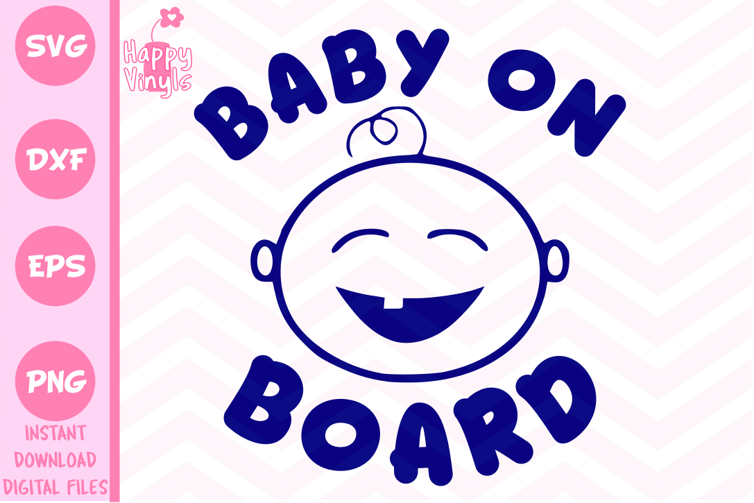 Download Baby SVG Baby on Board Boy SVG Cute SVG (115028) | SVGs | Design Bundles