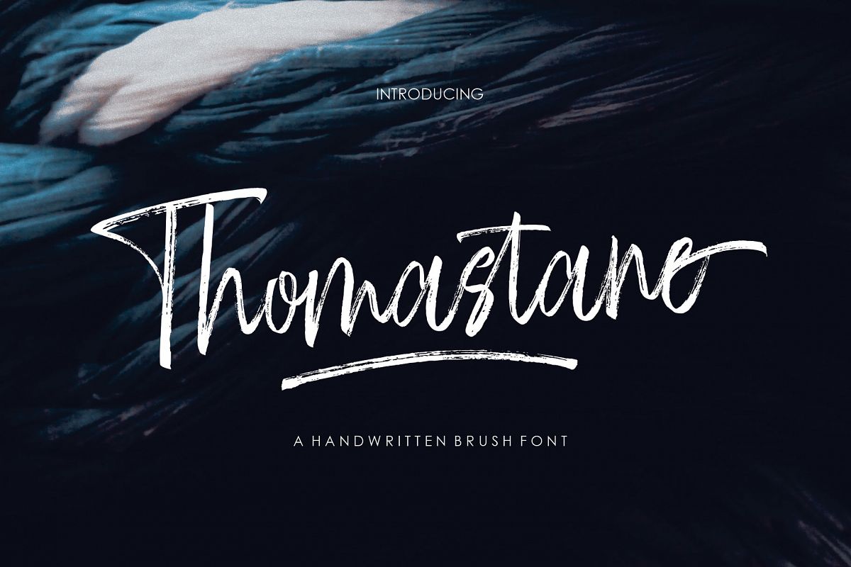 Thomastane Font example image 1