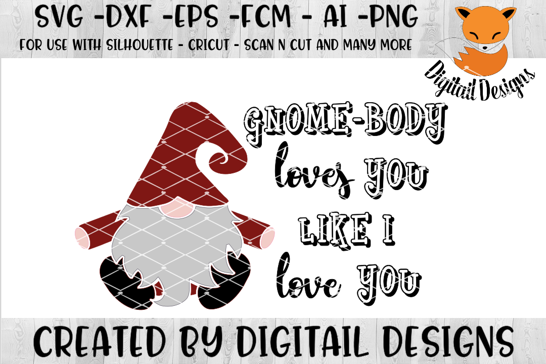 Download Gnome Valentine SVG