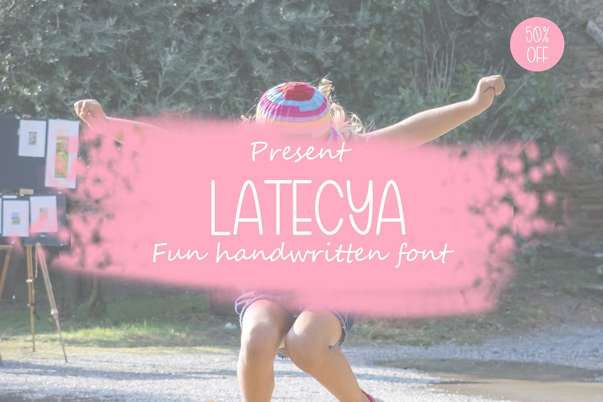 Latecya Handwritten Font example image 1