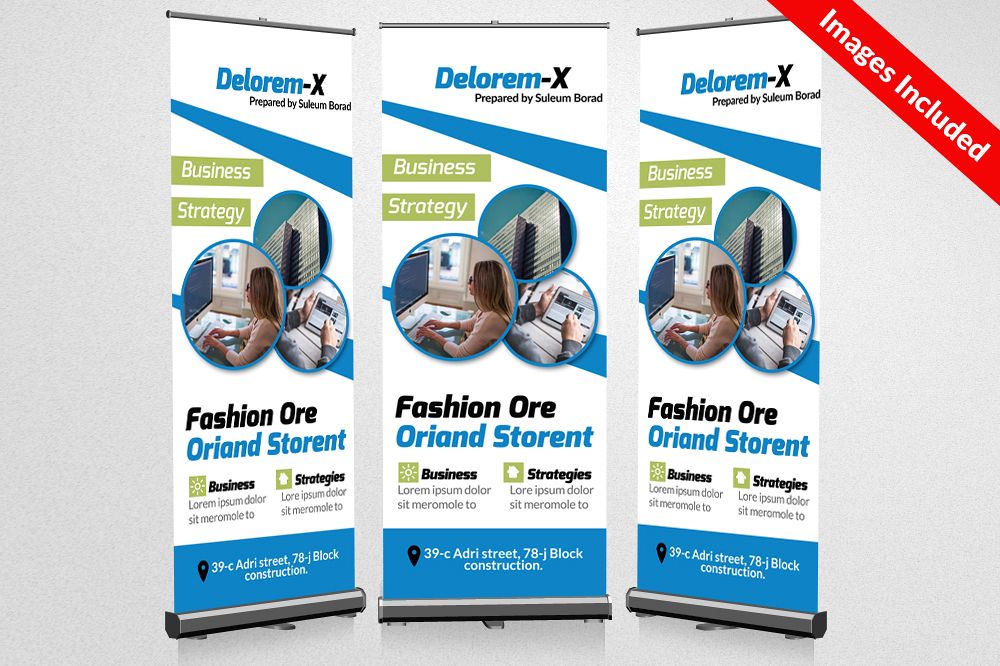 Business Roll Up Banners example image 1