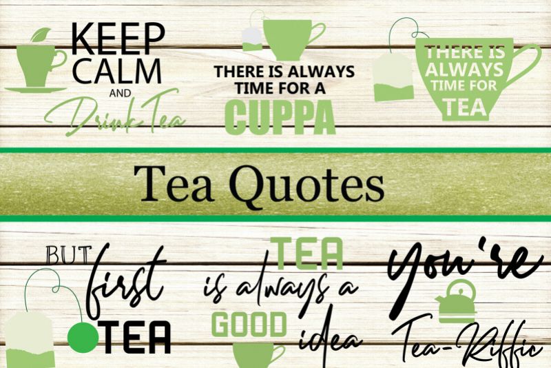 Tea Quotes Bundle example image 1