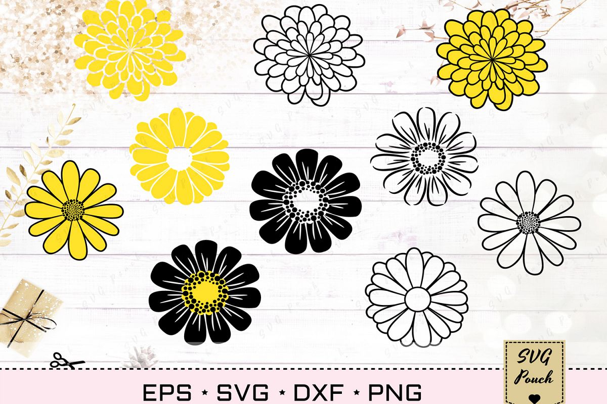 Download Daisy Flowers SVG
