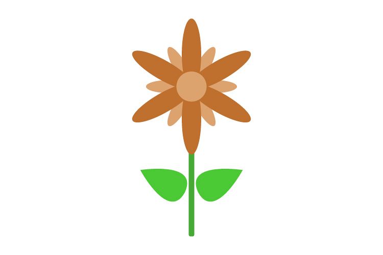Flower icon example image 1