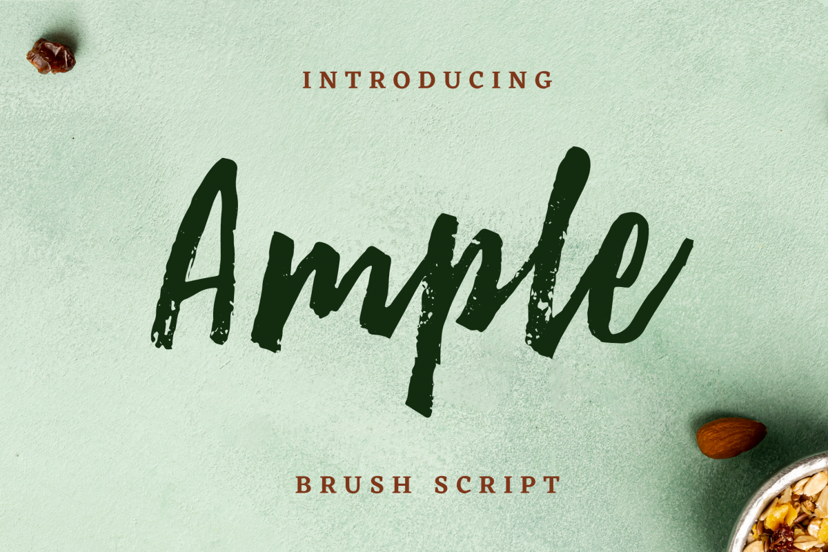 Ample Brush Script example image 1