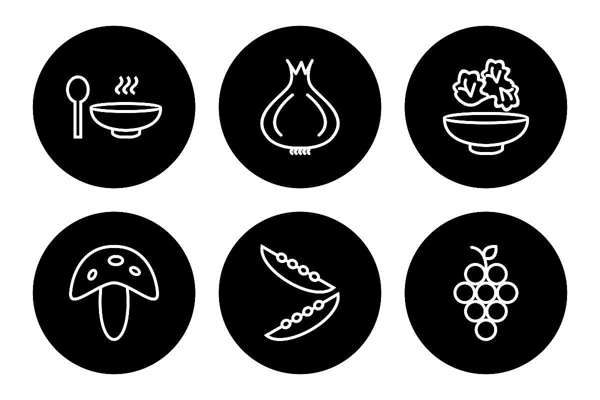 Set Of Food Icons example image 1