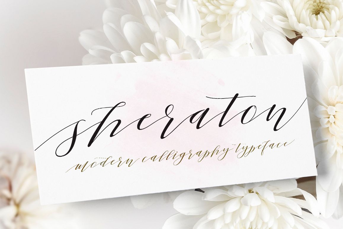 Sheraton Script example image 1