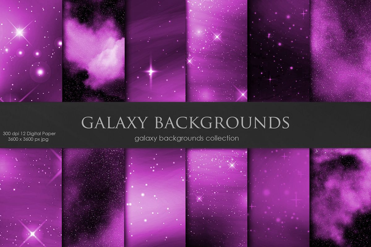 Galaxy, Space Pink Backgrounds example image 1