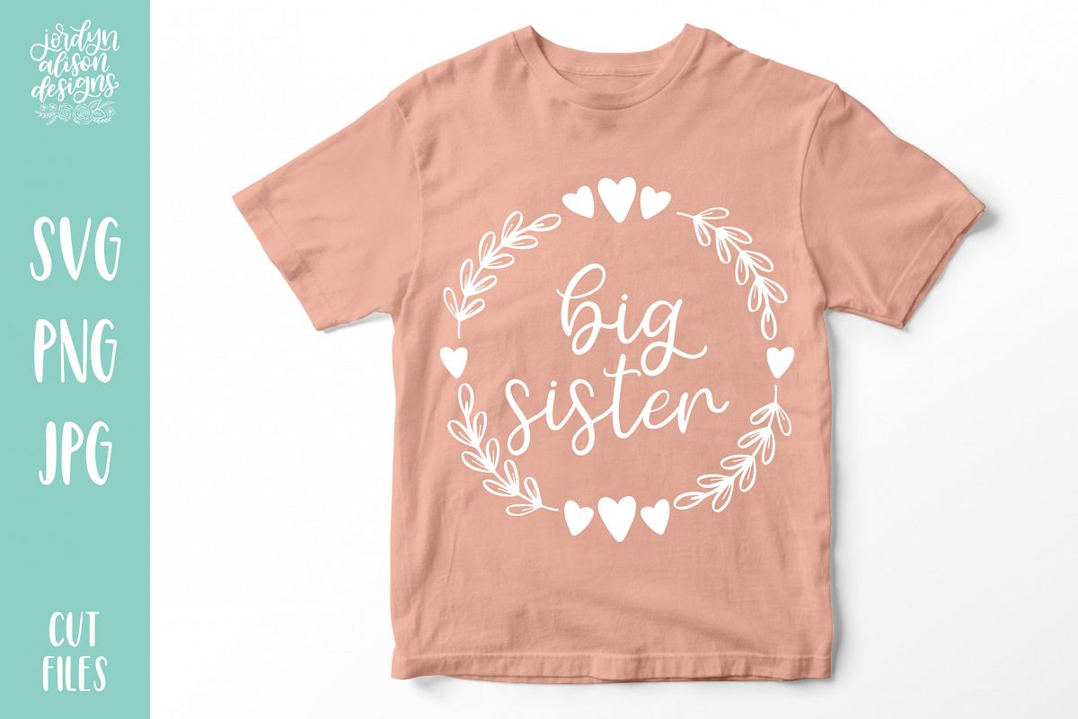 Download Big Sister, New Baby SVG Cut File