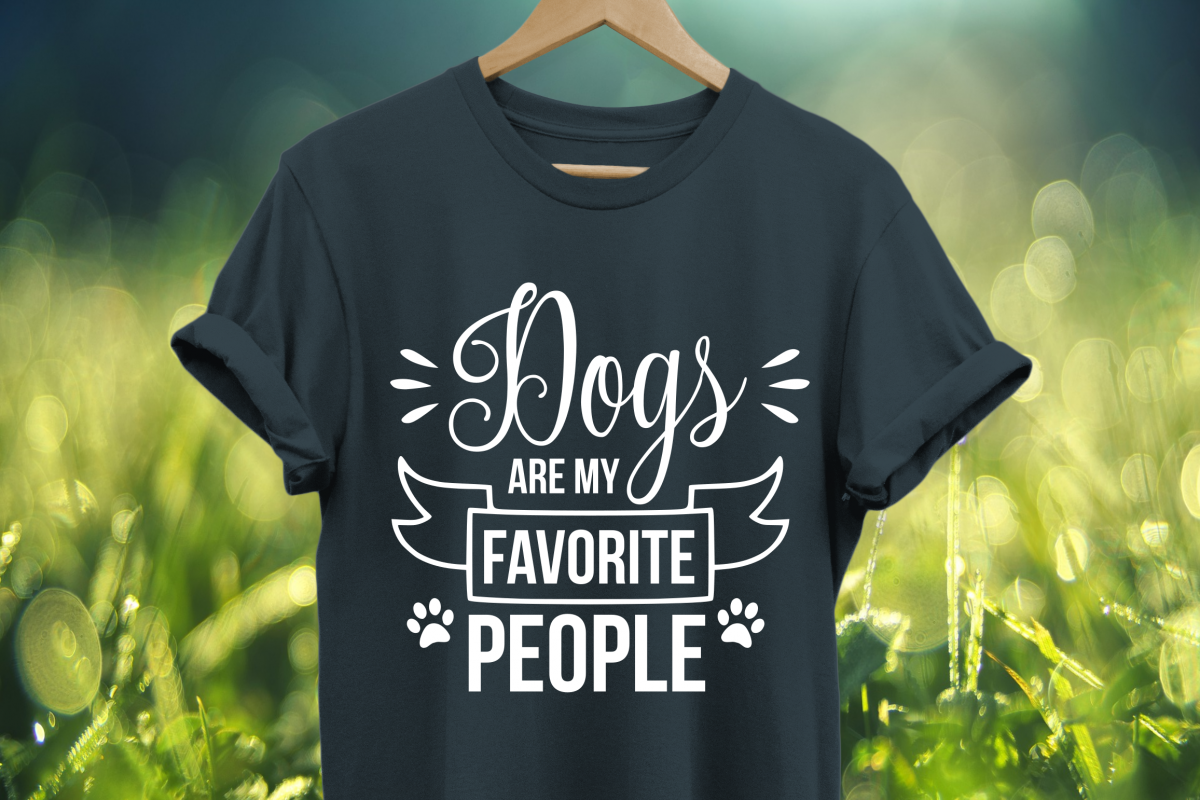 Dogs are my favorite people SVG