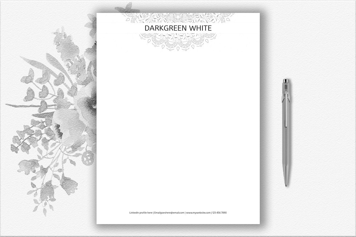 Letterhead Design Template example image 1