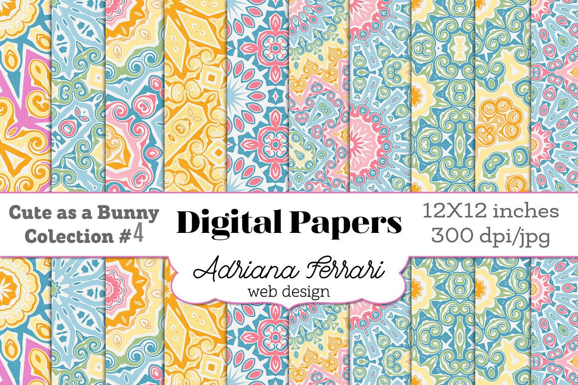 Cute as a Bunny Paper 4 example image 1