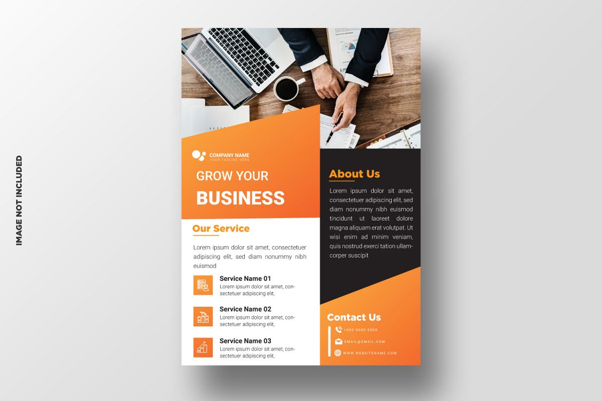 Business Flyer Template. Vol-10 example image 1