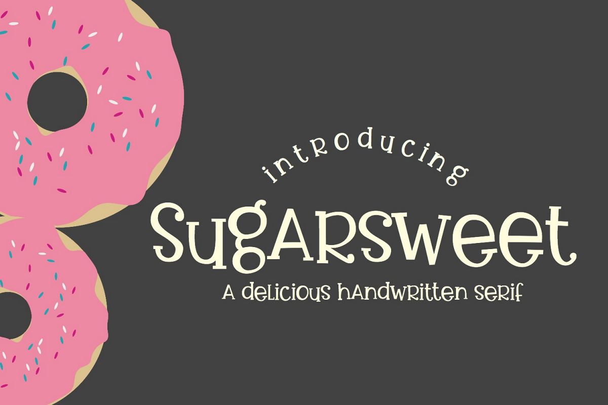Sugar Sweet Font example image 1