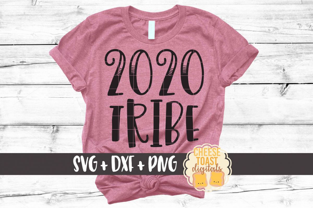 2020 Tribe - New Year SVG PNG DXF Cut Files example image 1