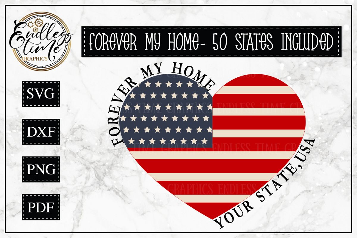Forever My Home Bundle - All 50 States Included example image 1