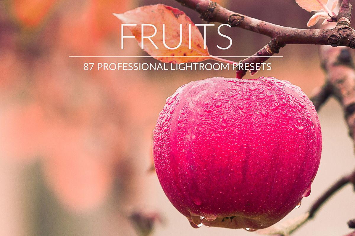 Fruits Lr Presets example image 1