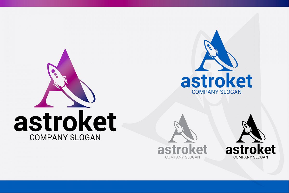 A Rocket Logo example image 1