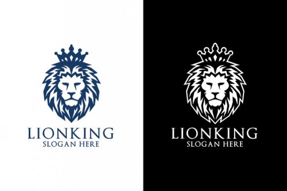 Lion logo example image 1
