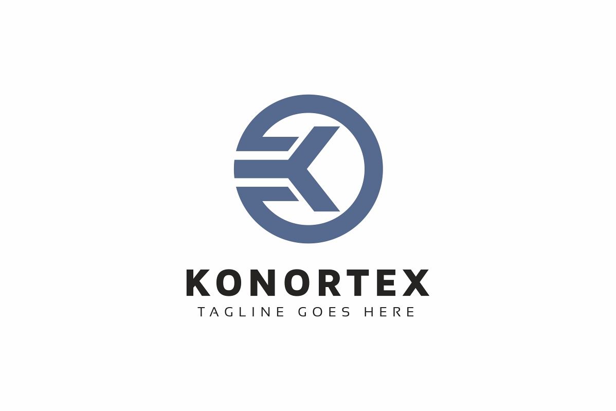 Konortex K Letter Logo example image 1