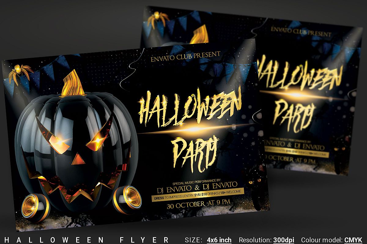 Halloween Flyer example image 1