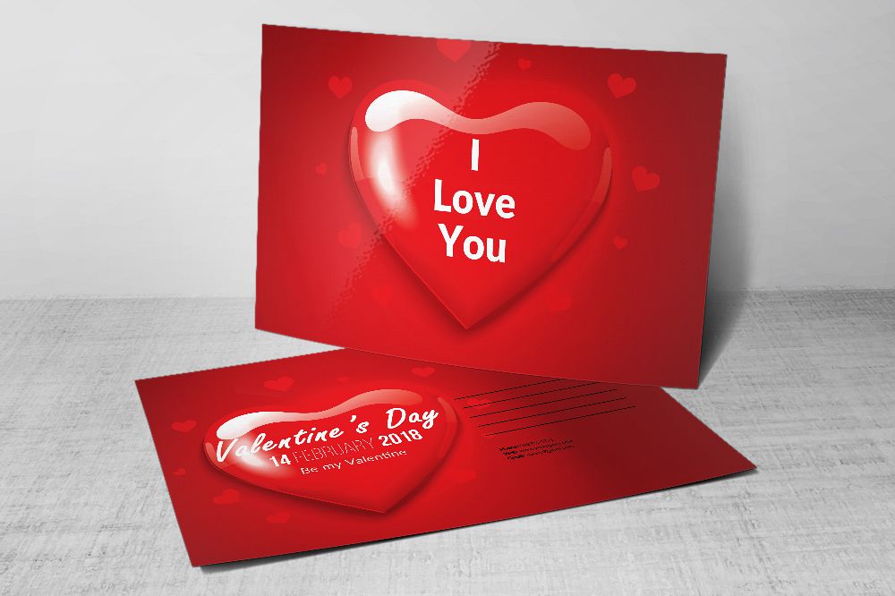 Love Postcard Templates example image 1