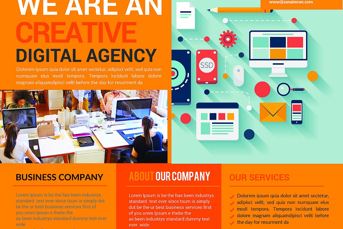 Tri Fold Brochure Template example image 1