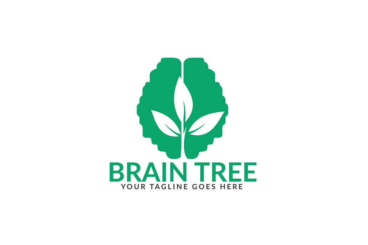 Brain Tree Logo Design. example image 1