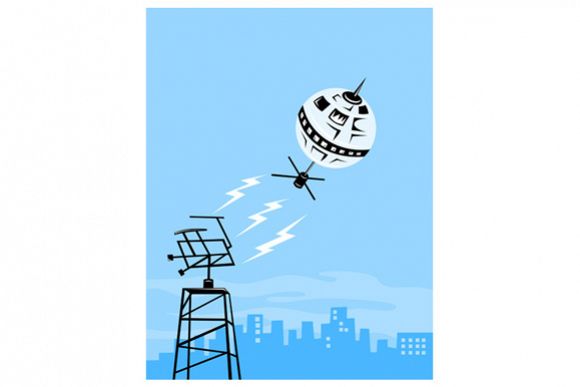 Satellite Aerial Dish example image 1