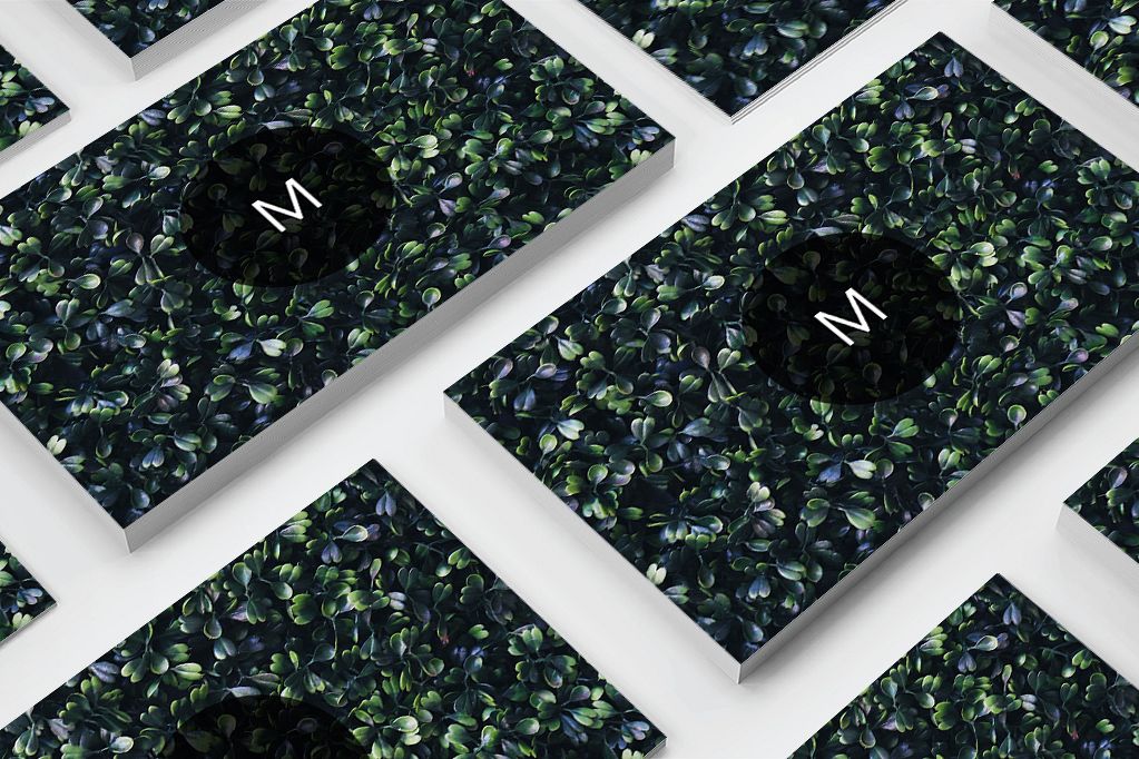 Modern Pattern Texture Beautiful Professional Art Business Card example image 1
