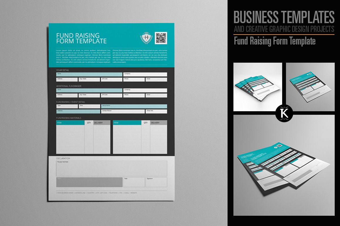 Fund Raising Form Template example image 1