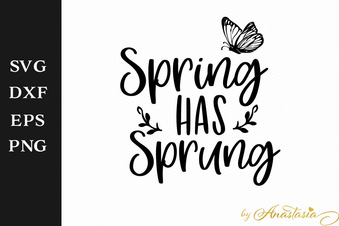 Download Spring has sprung SVG Cutting File