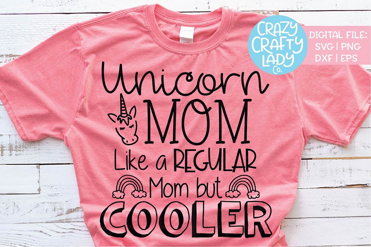 Download Unicorn Mom SVG DXF EPS PNG Cut File