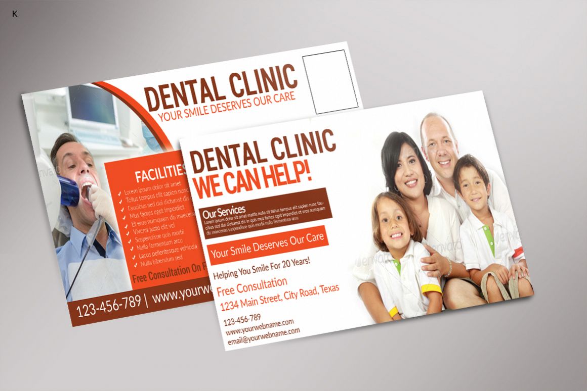 Dental Care Post Card example image 1